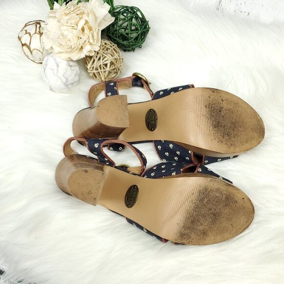 Fossil Ladybug Canvas High Heels Platform - Picture 8 of 12